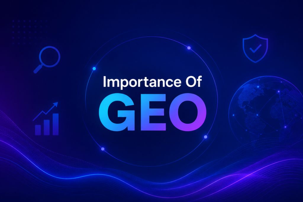 Importance Of GEO